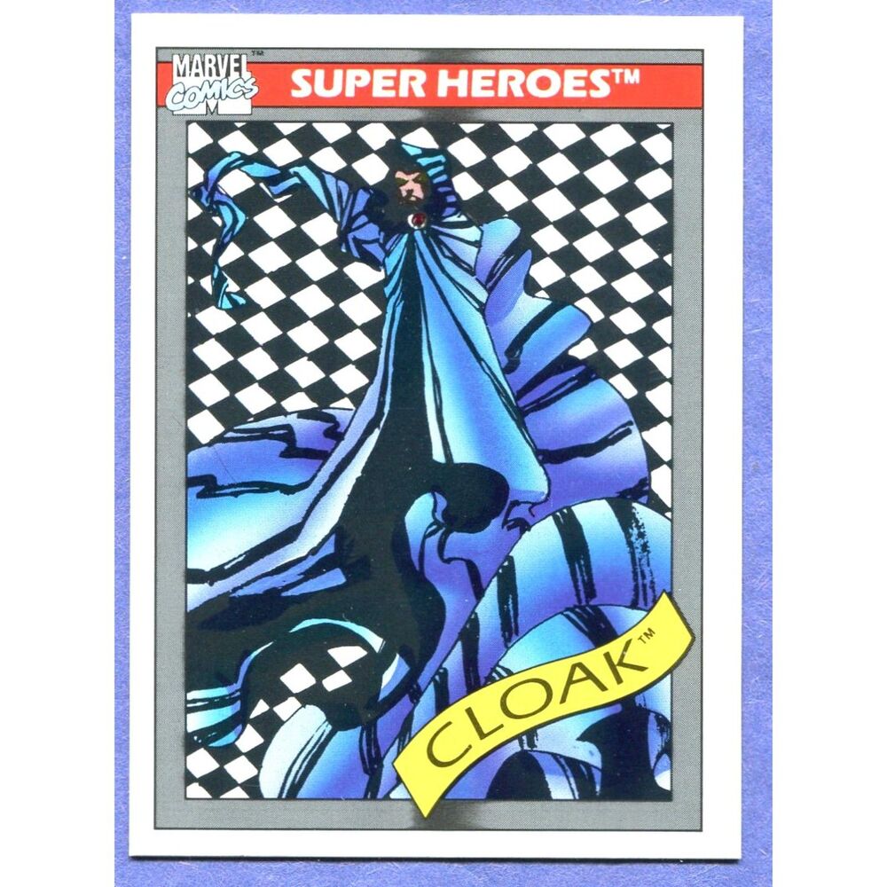 1990 Marvel Universe Card - #50 Cloak